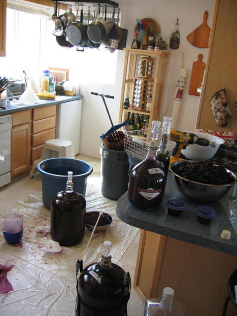 Post-press kitchen disaster
